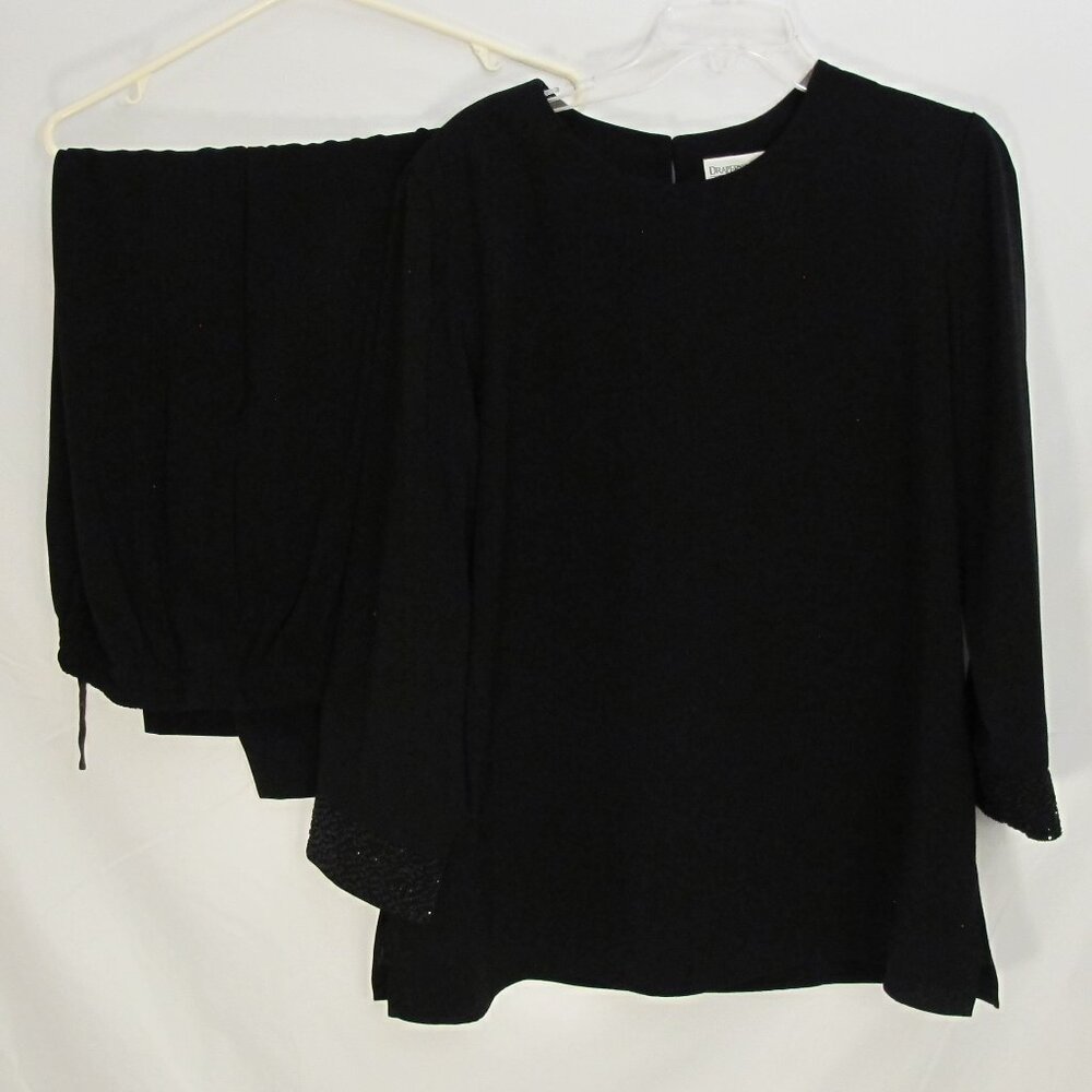 Draper’s and Damon’s black 2-piece pantsuit 18P